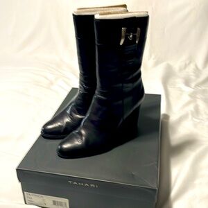 Black Tahari Frida Boots size 7